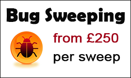 Bug Sweeping Cost in Ilkeston